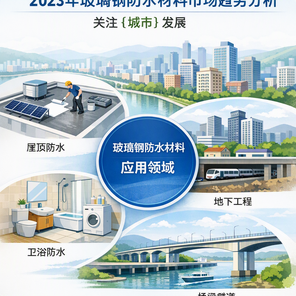 2023年玻璃钢防水材料市场趋势分析,关注 天门 发展