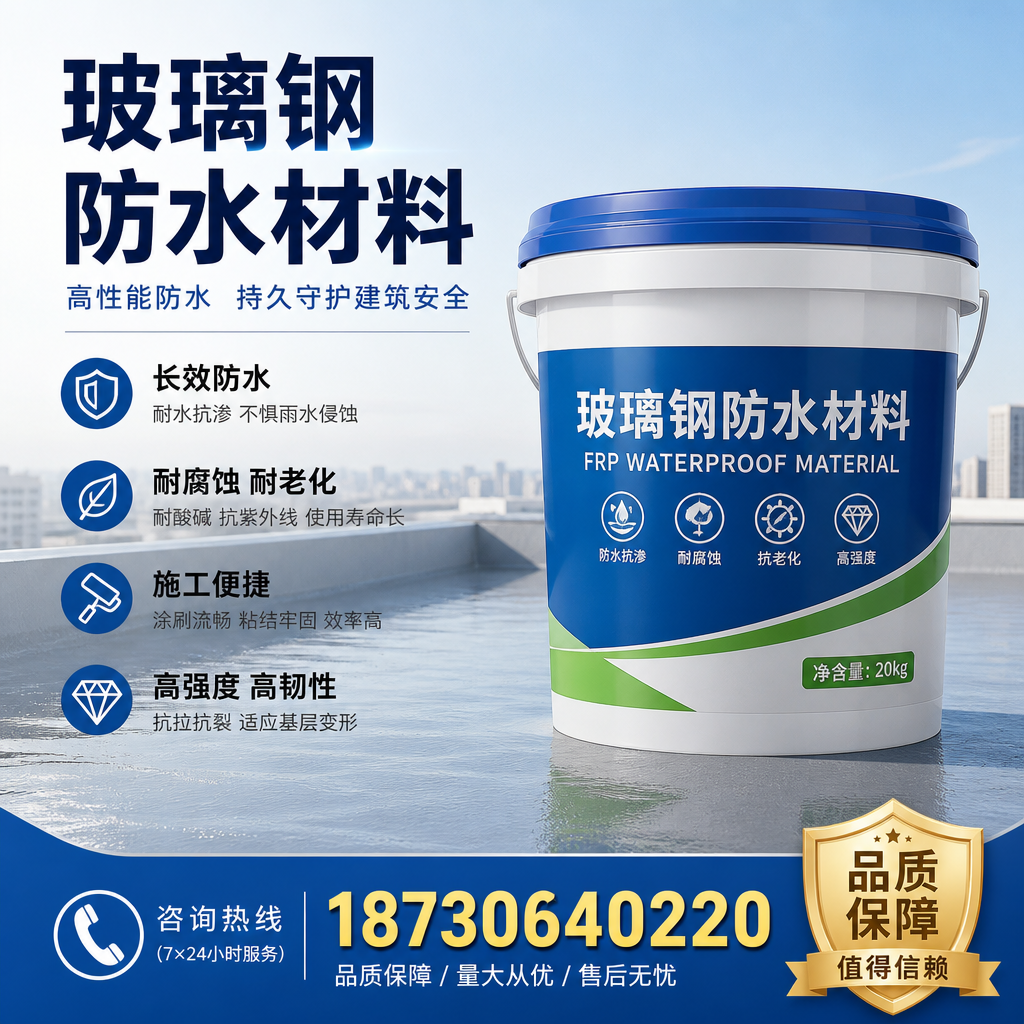 专家解析:玻璃钢防水材料的市场前景分析在 天门