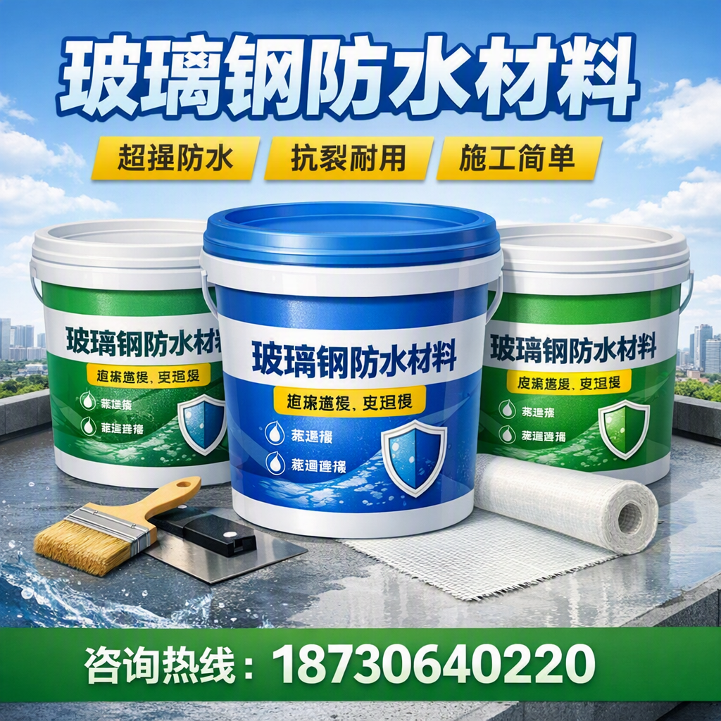 了解玻璃钢防水材料的市场趋势,天门 企业不可不知